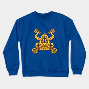 Frog ornament Crewneck Sweatshirt